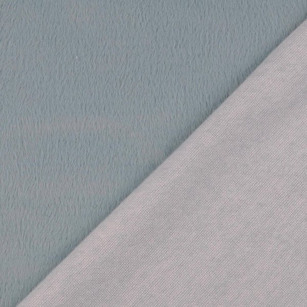 Strick Fellimitat - Brienne - jeansblau