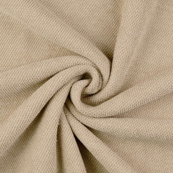 RESTSTÜCK 0,40m !!! - Chenille Strick mit Teddyabseite - Caprice - beige