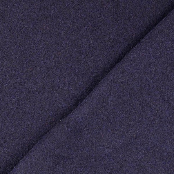 Wollfleece - uni - navy