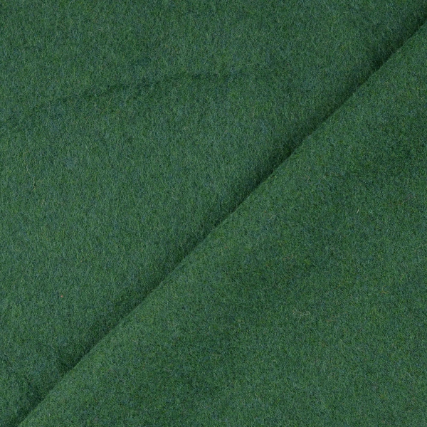 RESTSTÜCK 1,50m !!! - Wollfleece - uni - grün