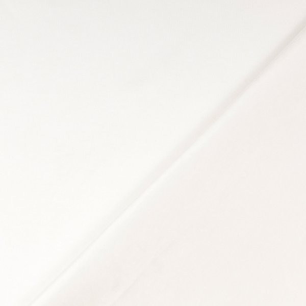 Satin - uni - offwhite