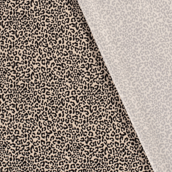 RESTSTÜCK 0,30m !!! - Jersey - Roara Leo - sand/black