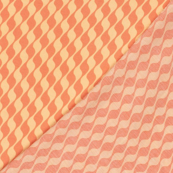 Viskose Twill - Hedda - orange/gelb