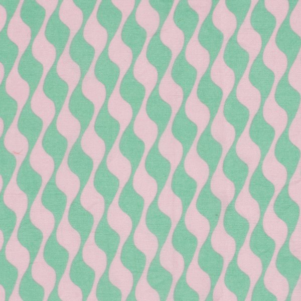 Viskose Twill - Hedda - mint/rosa