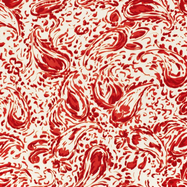 Viskosesatin - matt - Liya - rot