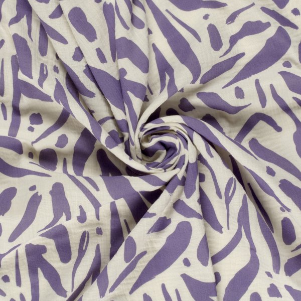 Musselin - Ankea - violett