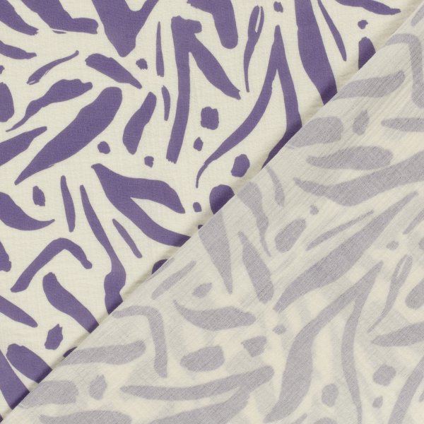 Musselin - Ankea - violett