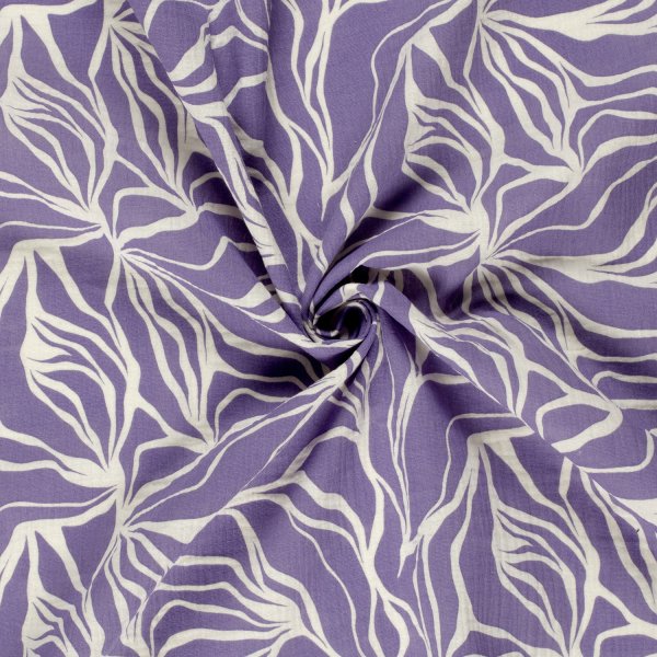 Musselin - Armilla - violett