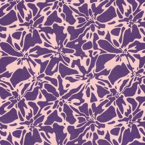 Musselin - Alenia - lila/rosa