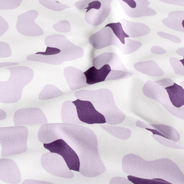 Jersey - Caspar Big Leo - weiß/flieder/lila