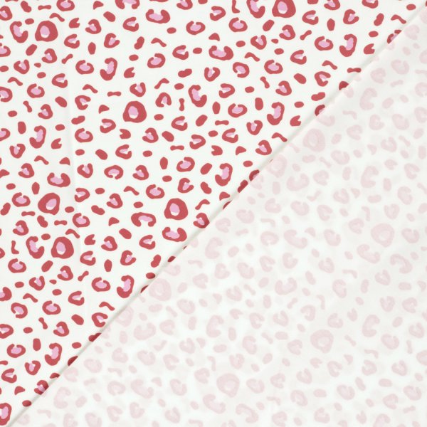 Jersey - Alka Small Leo - naturweiß/rot/rosa