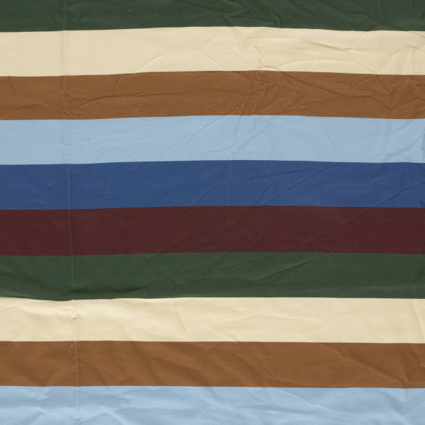 French Terry - Pablo Streifen - grün/bordeaux/royal/hellblau