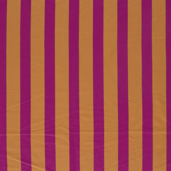 French Terry - Milo Streifen - orange/pink