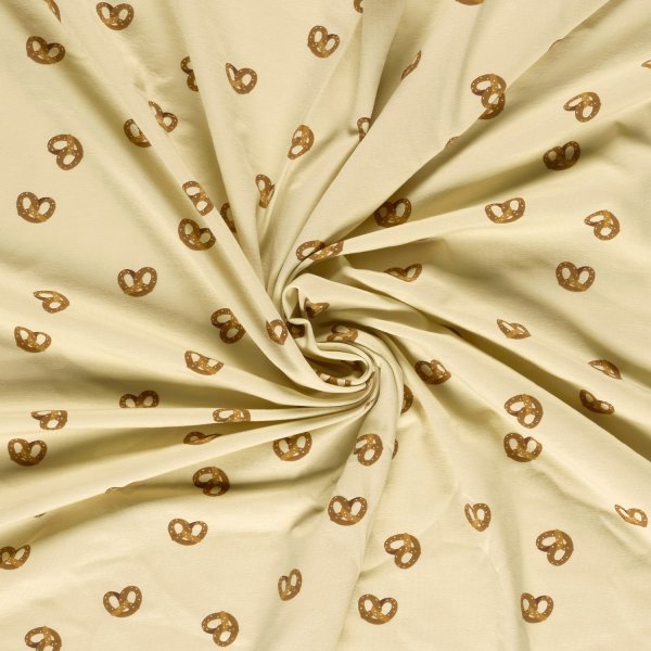 Jersey - Brezel - sand/caramel