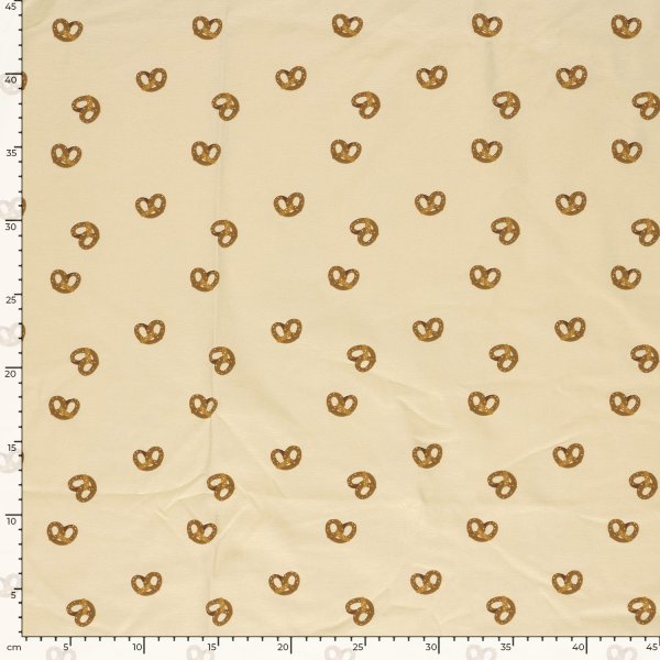 Jersey - Brezel - sand/caramel