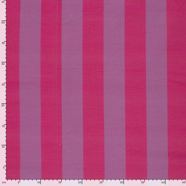 French Terry - Blockstreifen - lila/pink - by Fräulein von Julie