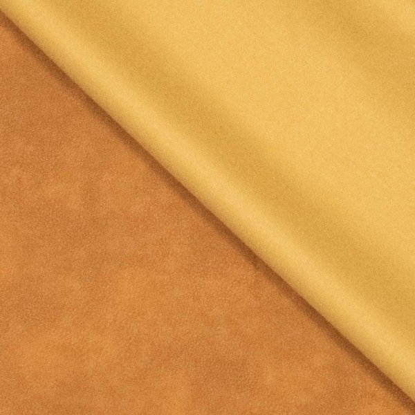 Veganes Wildkunstleder - Vintage - cognac