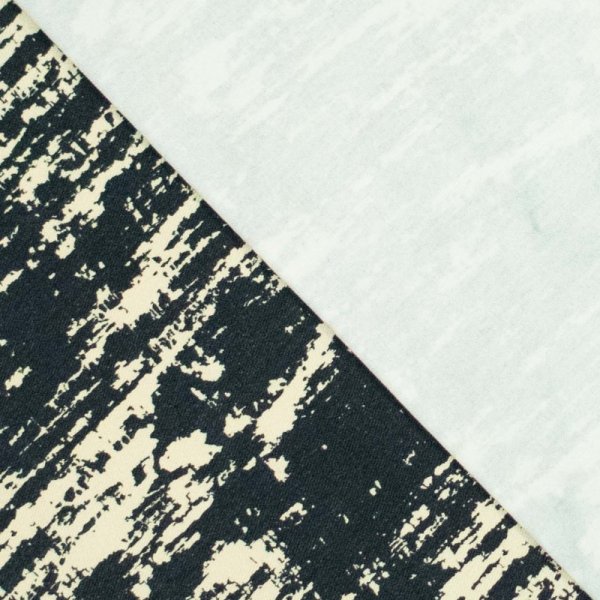 Light Denim Twill - Art Splash - graphit/creme