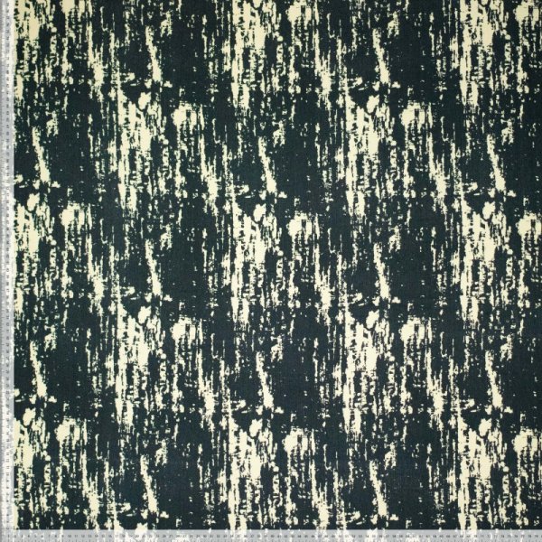 Light Denim Twill - Art Splash - graphit/creme
