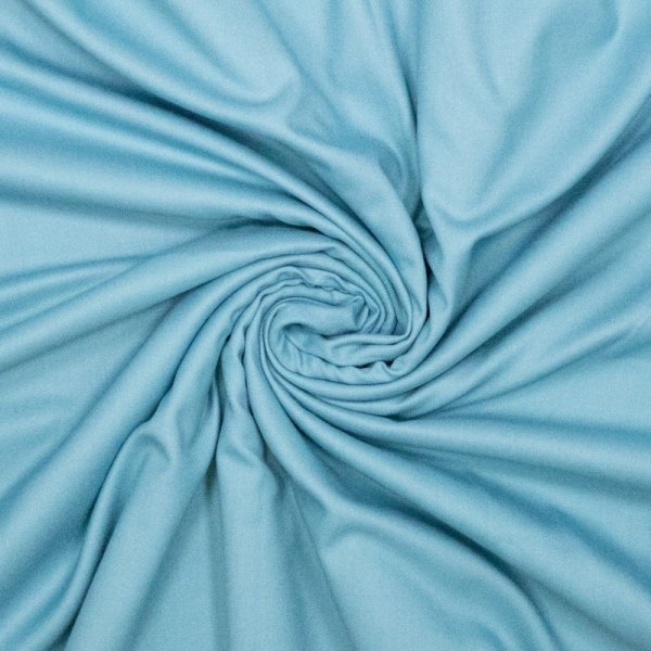 Bambus Twill - uni - ocean blue