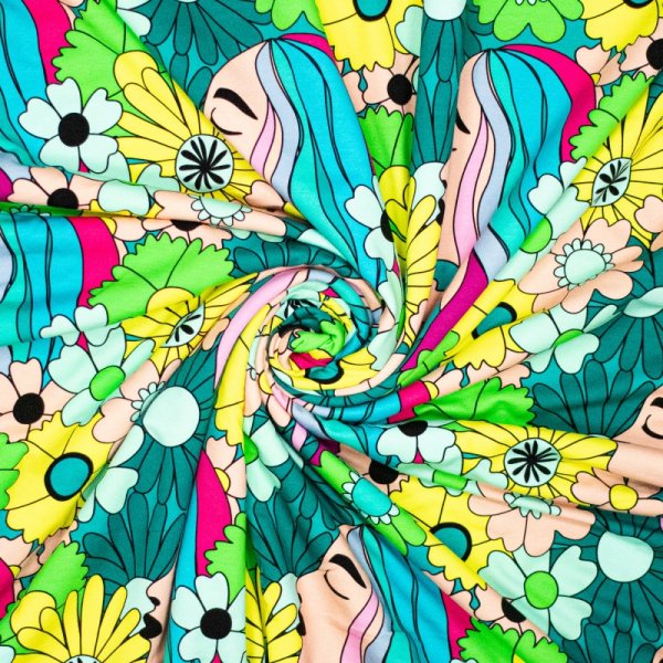 French Terry - Hippie - multicolor - by Karina + Kind