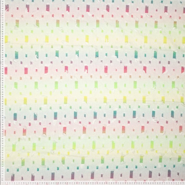 Light Denim - Punky Stripe - ecru/multicolor