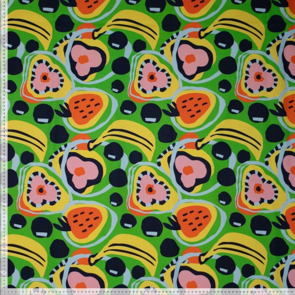 Canvas - Fruit - grün/gelb/dunkelblau - by Karina + Kind