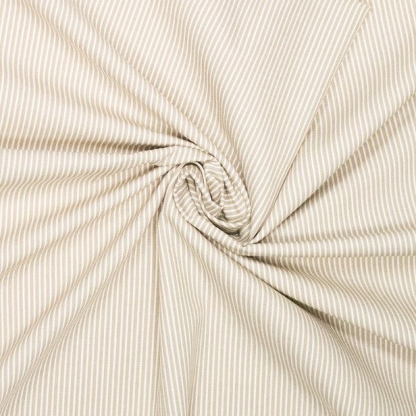 Baumwolle - Jeans - Streifen - beige/white