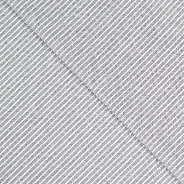 Baumwolle - Timeless Stripes - white/grey