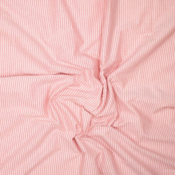 Baumwolle - Timeless Stripes - red/white