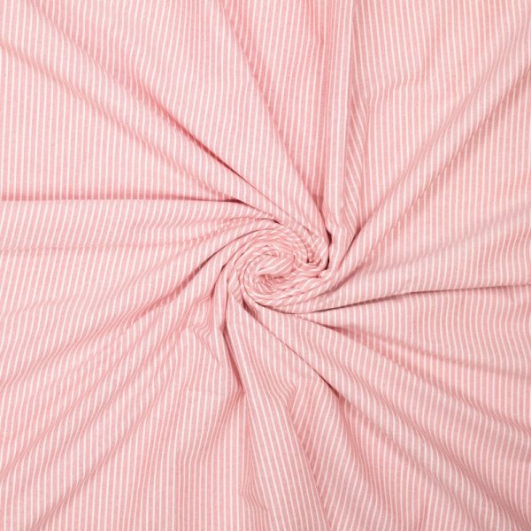 Baumwolle - Timeless Stripes - red/white