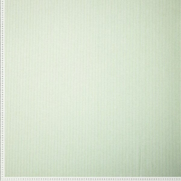 Baumwolle - Timeless Stripes - light green/white