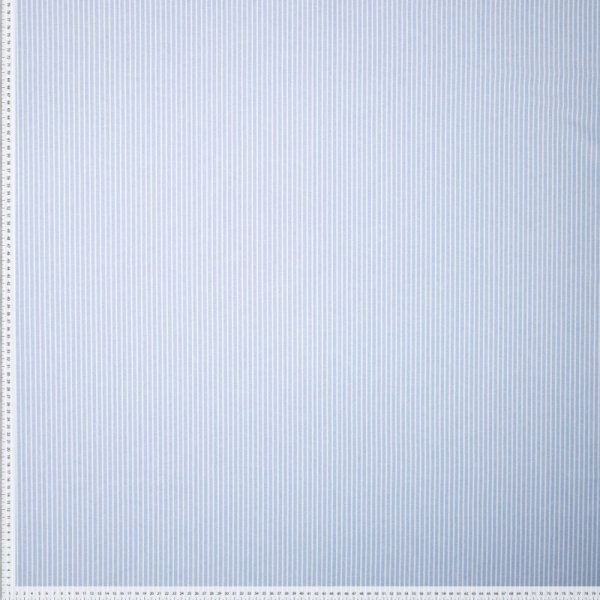 Baumwolle - Timeless Stripes - light blue/white