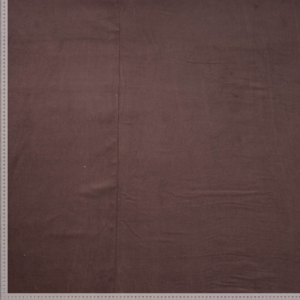 Feincord - washed - dunkelbraun - Fibremood