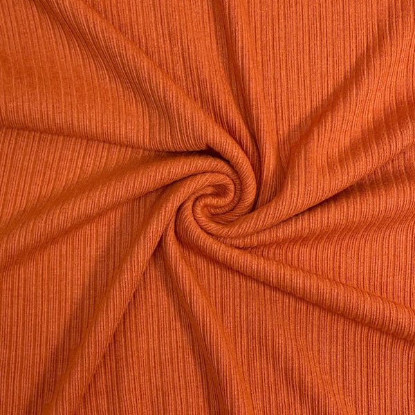 RESTSTÜCK 0,50m!!! - Viskose Strick - Anouk - rotorange