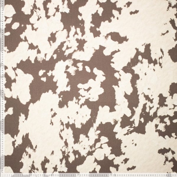 Baumwoll Stretch - Corey Cow - beige/braun