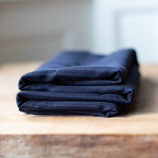 Tencel Plaid - blueberry - meetmilk