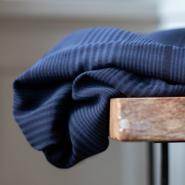 Tencel Plaid - blueberry - meetmilk