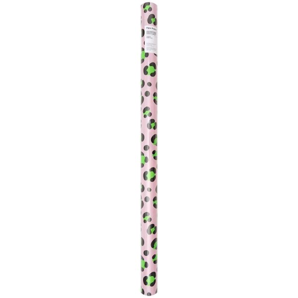 Geschenkpapier - Leo - rosa - Acid Leo - Rico Design