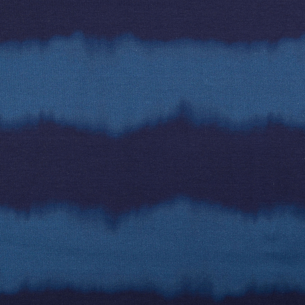 French Terry - Batik Streifen - navy