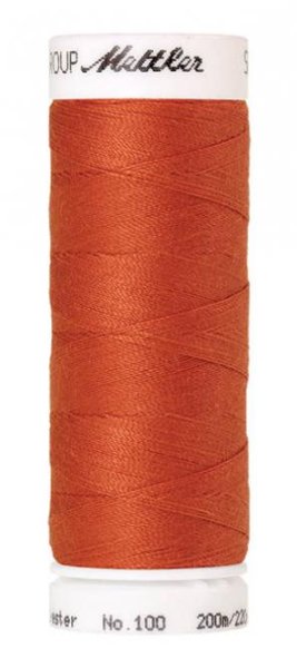 Nähgarn - SERALON No. 100 - Allesnäher - 200m - 1176 Burnt Orange - Mettler