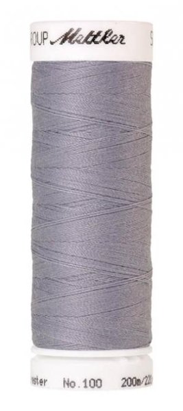 Nähgarn - SERALON No. 100 - Allesnäher - 200m - 1462 Silvery Grey - Mettler