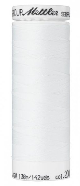 Nähgarn - SERAFLEX No. 120 - elastisch - 130m - Col. 2000 - Mettler