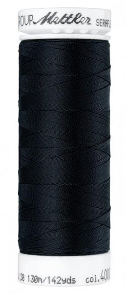 Nähgarn - SERAFLEX No. 120 - elastisch - 130m - Col. 4000 - Mettler