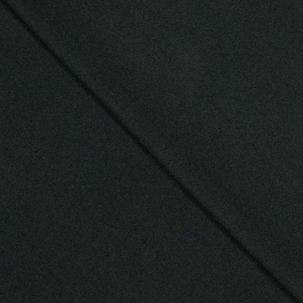 Baumwoll Stretch - uni - schwarz
