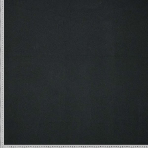 Baumwoll Stretch - uni - schwarz