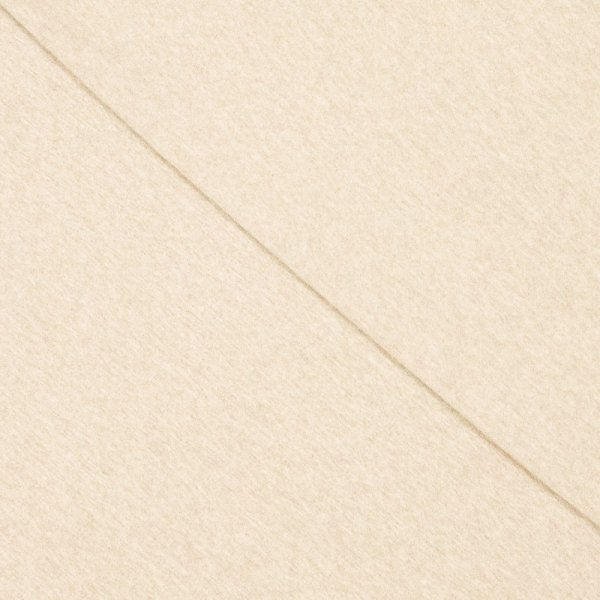 Viskosejersey - uni - sand meliert