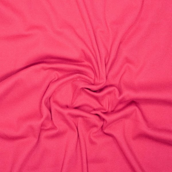 Bündchen Schlauch - Feinripp - pink