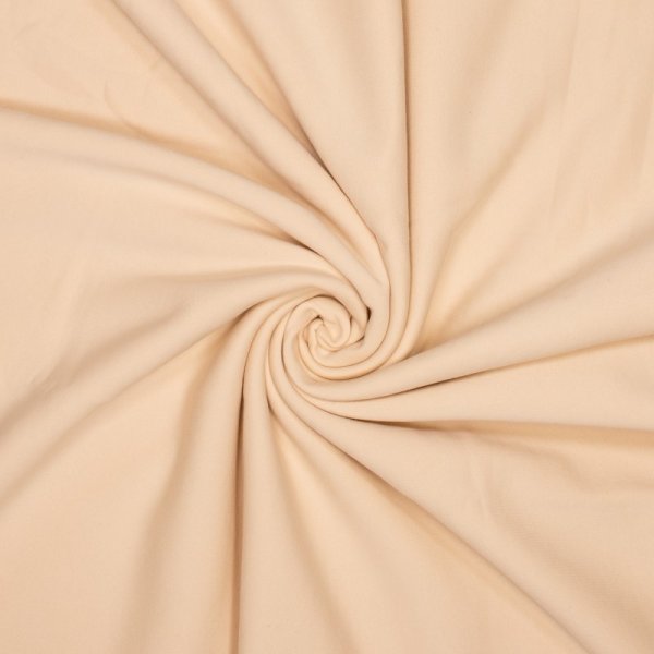 Bio Sweat - recycled brushed - uni - creme