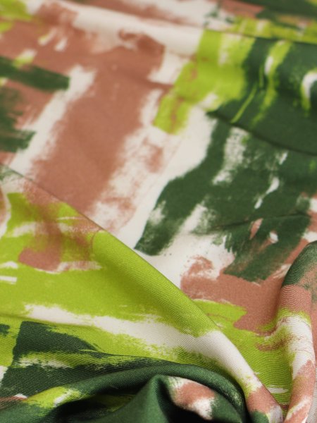 Viskose Twill mit LENZING™ ECOVERO™ Fasern - Videy Brush - willow grove - Mind the Maker